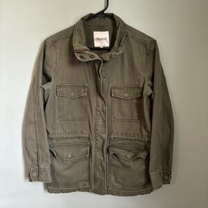 Madewell Surplus Field Cotton Military Jacket